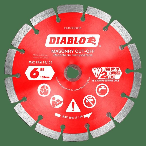 Diamond Segmented Masonry Cut-Off Discs