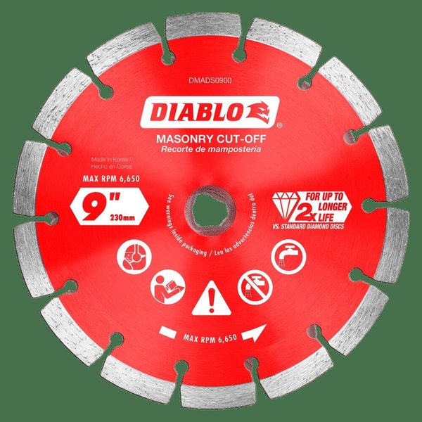 Diamond Segmented Masonry Cut-Off Discs