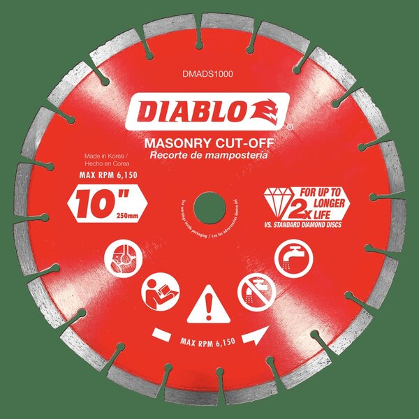 Diamond Segmented Masonry Cut-Off Discs