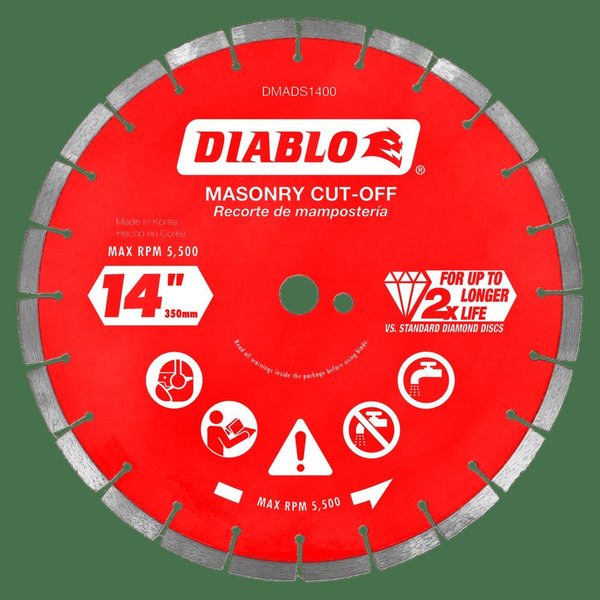 Diamond Segmented Masonry Cut-Off Discs