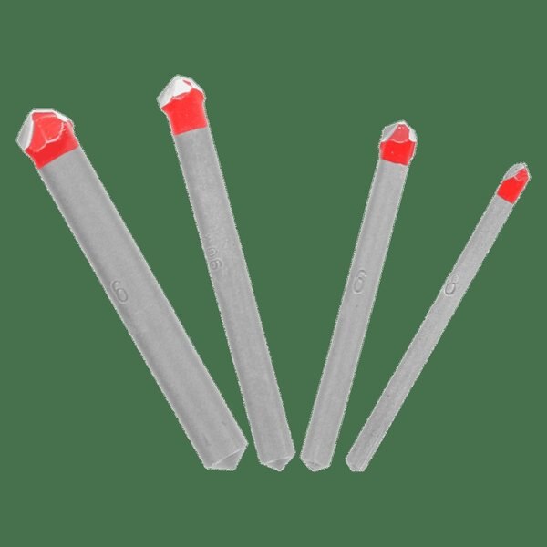 Tile And Stone Carbide Tipped Drill, PK4