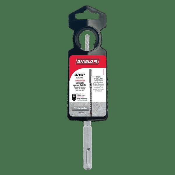 SDS-Plus 4-Cutter Full-Carbide Head Conc