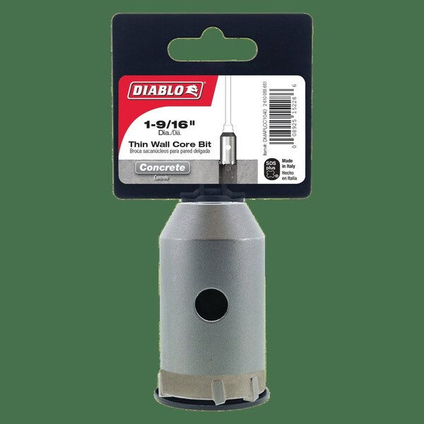 SDS-Plus Thin Wall Core Bit Range Provid