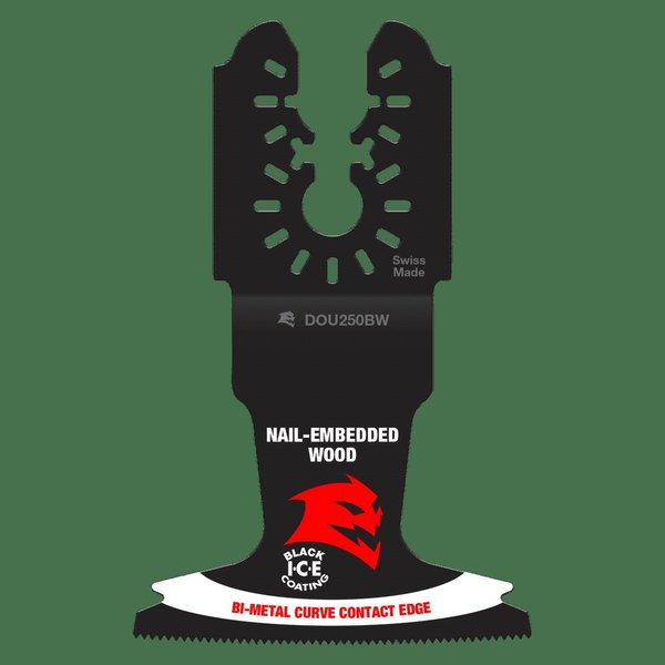 Universal Fit Bi-Metal Oscillating Blade