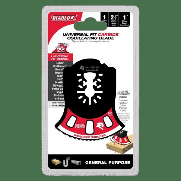 Universal Fit Carbide Oscillating Blades