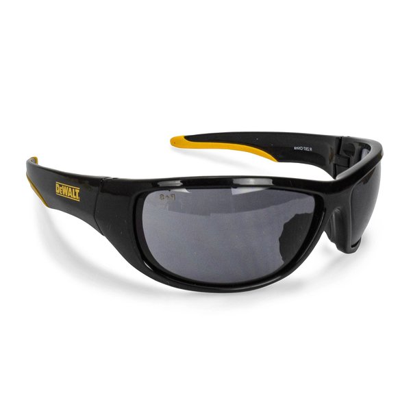 Safety Glasses, Traditional Smoke Polycarbonate Lens, Anti-Fog