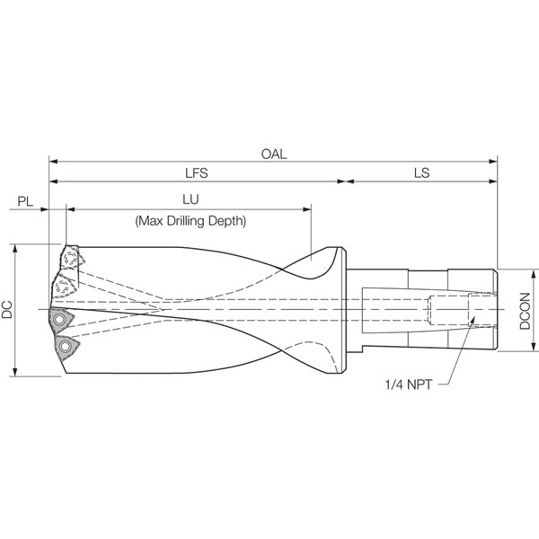 Indexable Insert Drill
