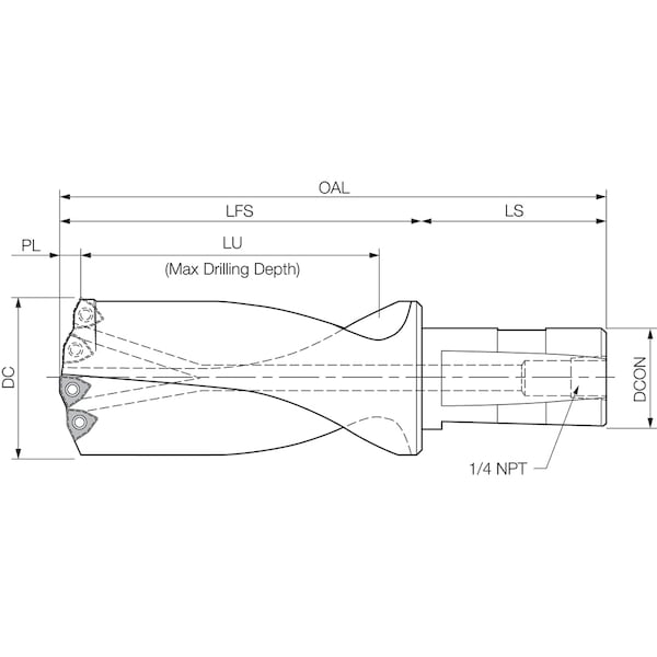 Indexable Insert Drill