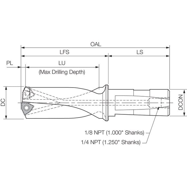Indexable Insert Drill