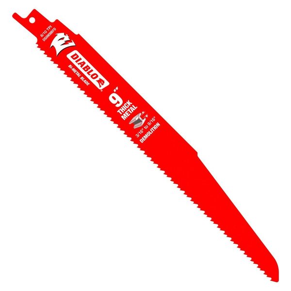 Bi-Metal Recip Blade for Thick Met, PK15