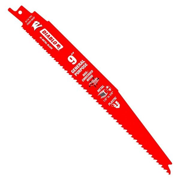 Bi-Metal Recip Blade for Nail-Embe, PK15