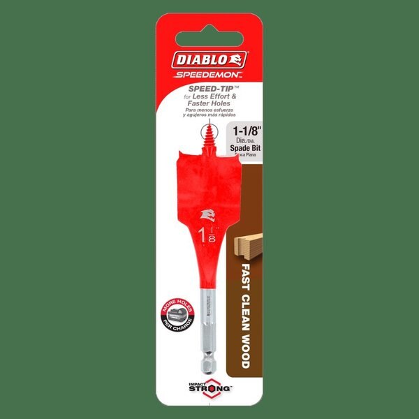 Speedemon Spade Bit Range Provides One O