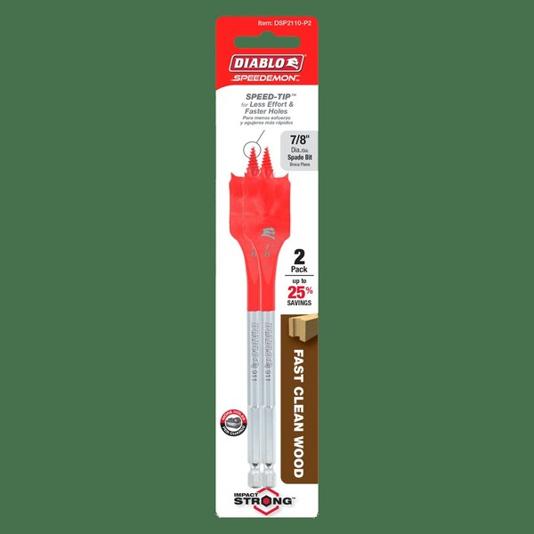 Speedemon Spade Bit Range Provides, PK2