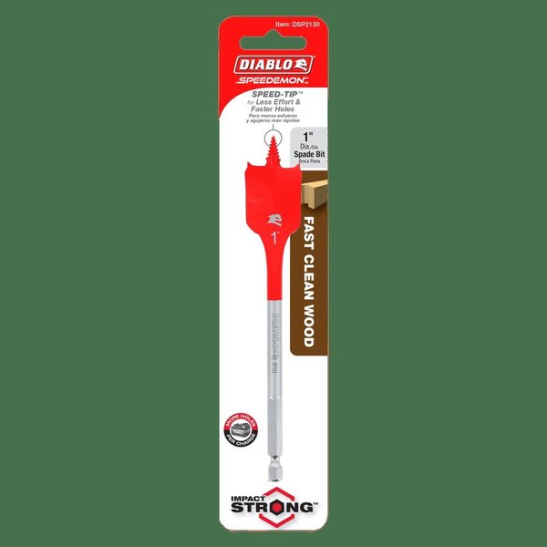 Speedemon Spade Bit Range Provides One O
