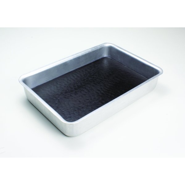 Dissecting Pan, Aluminum, with Black Wax