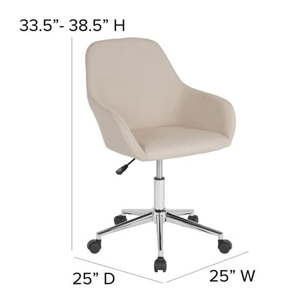 Cortana Home and Office Mid-Back Chair,B