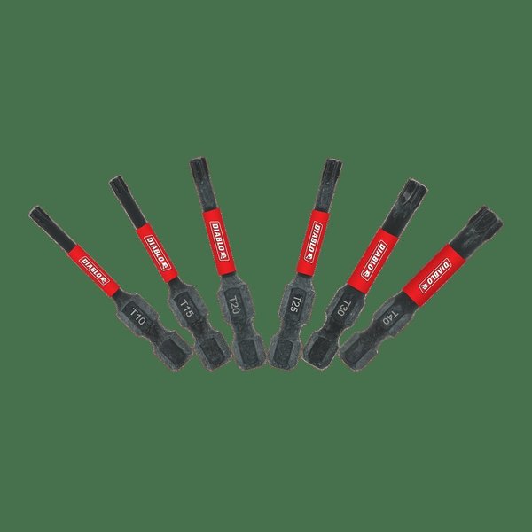 Driver Bit Range Of Torx Bits Deliv, PK6