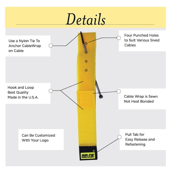 Reusable Strap, Rainbow PK100 1
