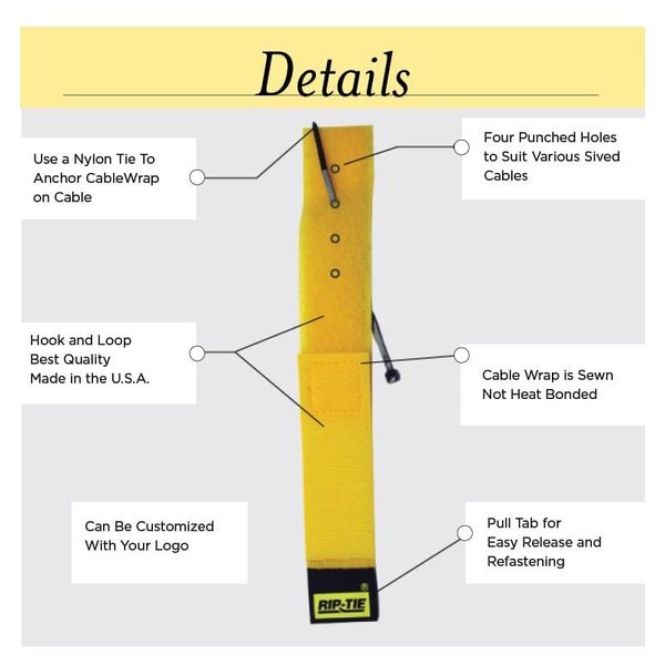 Reusable Strap, Orange, 1