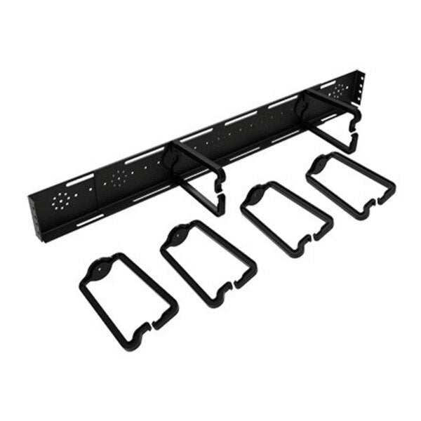 Open Frame Rack Front-To-Back Cable Mana