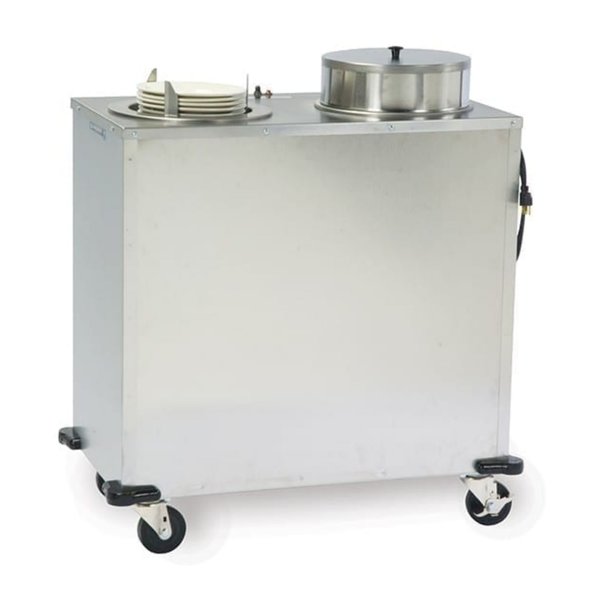 Adjust-A-Fit Express Heat Plate Dispenser Cabinet - 8-3/4