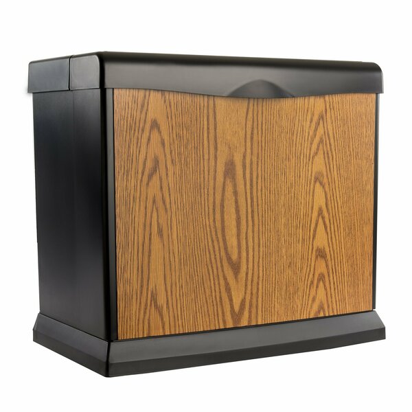 Humidifier, Console, 5 gal, 4,000 sq. ft., Console, Honey Oak