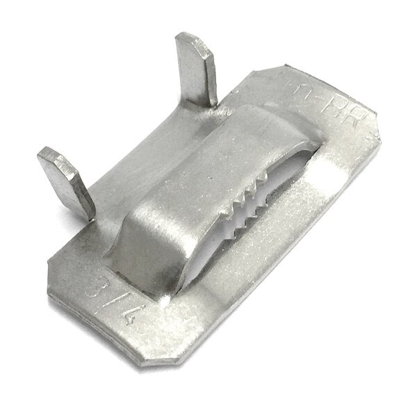Ear-Lokt Buckle, 201 Stainless Ste, PK100