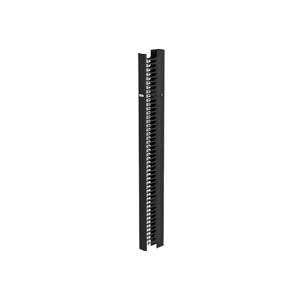 CABLETEK-EC Vertical Cable Manager, 84.00x3.5.00x9.00, Black, Steel