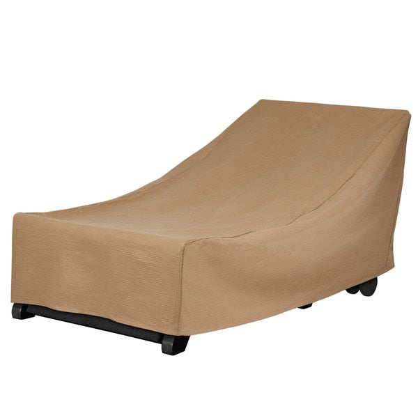 Essential Latte Patio Chaise Lounge Cover, 86