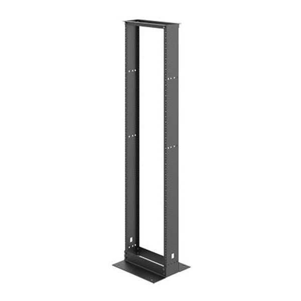 Open Frame Rack, 84.00x20.28x18.00, Blac