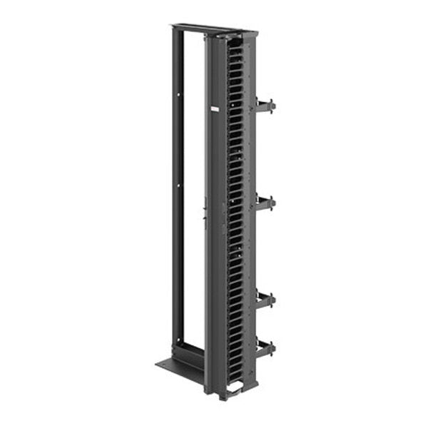 Open Frame Rack, 19 In x 45u, Black, Alu