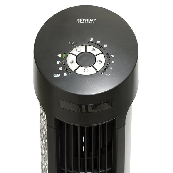 Oscil Tower Fan Combo Pack, 40 in, Black