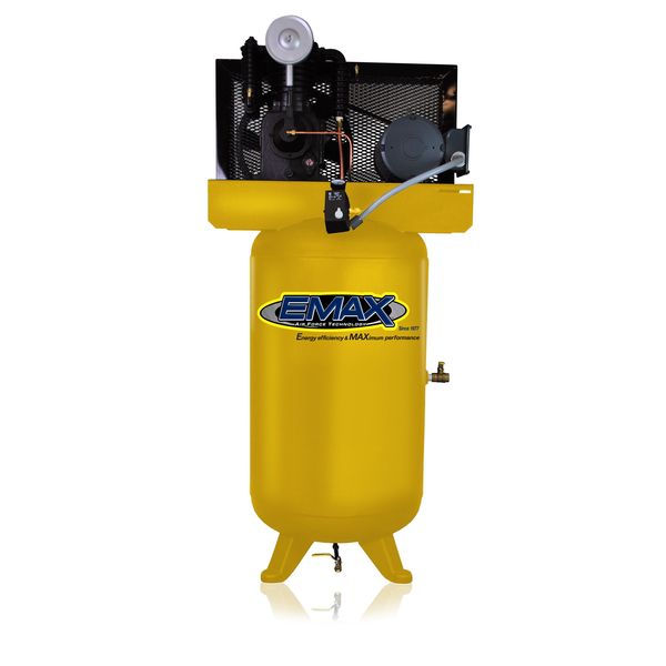 EI 5HP Vertical Gallon 80 Gallon Air Compressor, 1 Phase