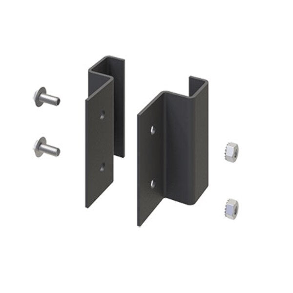 Seismic Cabinet Joining Kit, Black, Stee
