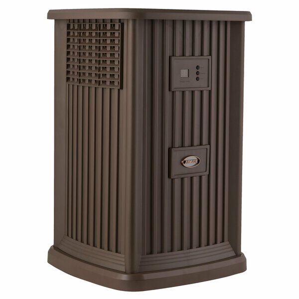Humidifier, Portable, 3.5 gal, 2,400 sq. ft., Pedestal Style, Nutmeg