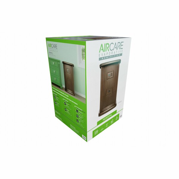 Humidifier, Portable, 3.5 gal, 2,400 sq. ft., Pedestal Style, Nutmeg