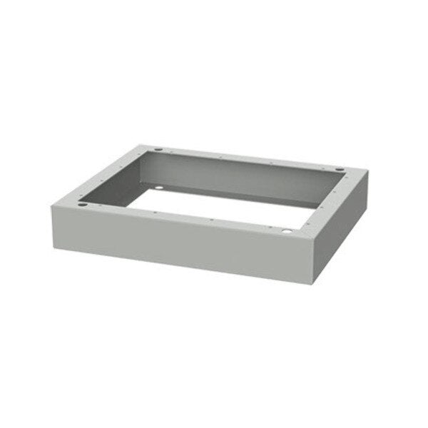 Plinth Base, 700x600mm, Gray, Aluminum
