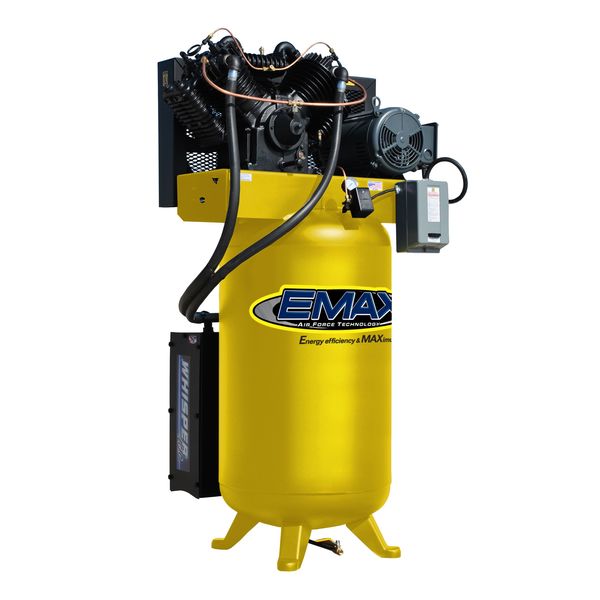 ES 7HP 80 Gallon Vertical Air Compressor 1-PH