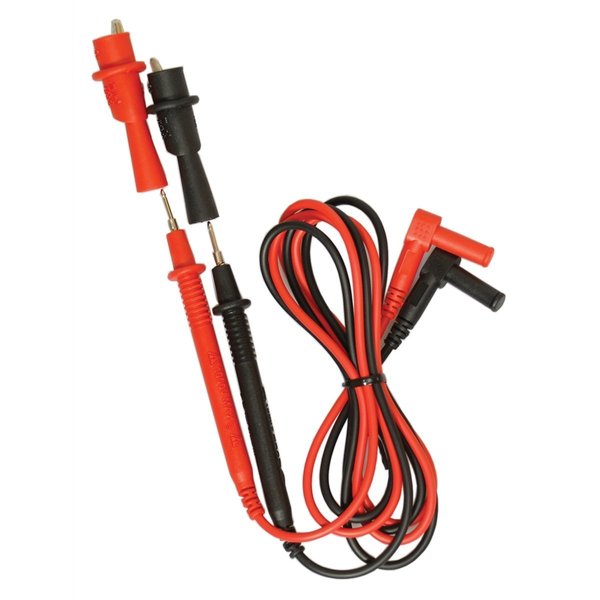 Test Leads W/Screw Off Allgtr Clips, 10Ft
