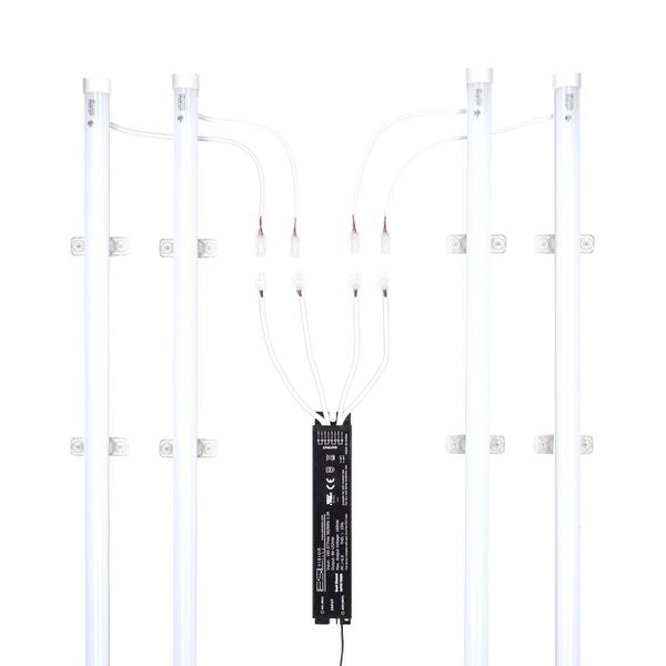 Ti 2x4 LED RetroFit Kits, 88 Watt, 9052