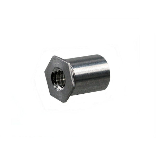Hex Standoff, M4-18 Thrd Sz, Aluminum 7.9 mm Hex W