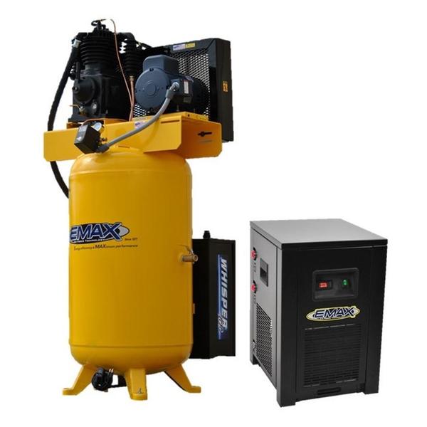 Compressor, 30CFM, Dryer Bndle, 5HP 80G 3P