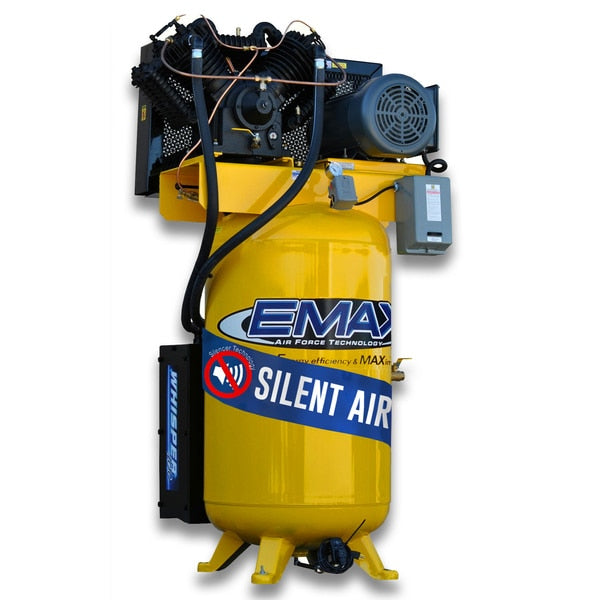 ESP 10HP Vertical 80 Gallon Air Compressor, 1 Phase