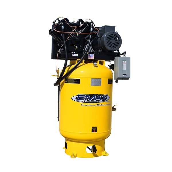 ESP 10HP Vertical 120 Gallon Air Compressor, 3 Phase