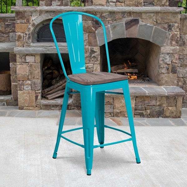 Metal Counter Stool, 24