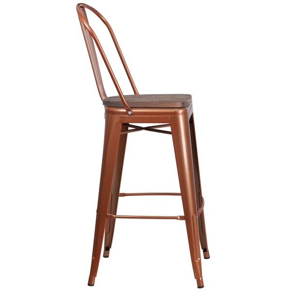 Metal Bar Stool, 30