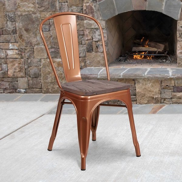 Metal Chair, Copper