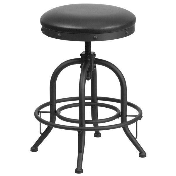 Swivel Lift Leather Seat, 24