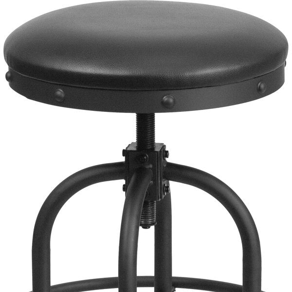 Swivel Lift Leather Seat, 24