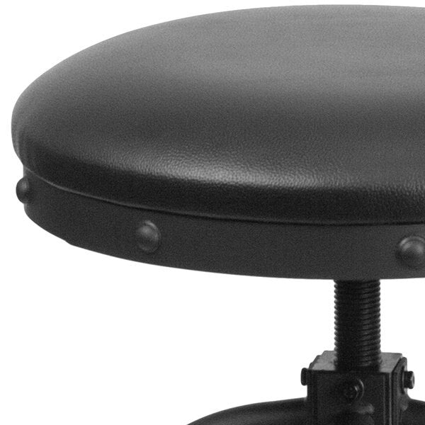 Swivel Lift Leather Seat, 24